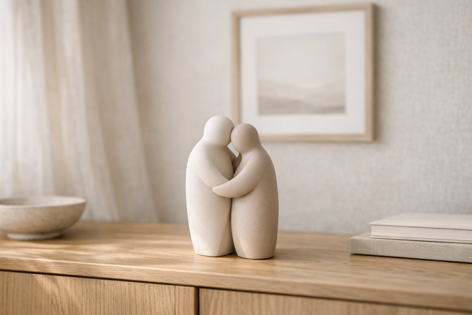 Liefde beeldjes in interieur