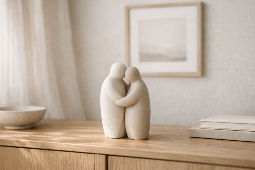 Hoe kies je liefde beeldjes die passen bij de interieurstijl en de betekenis die je wilt uitdrukken?