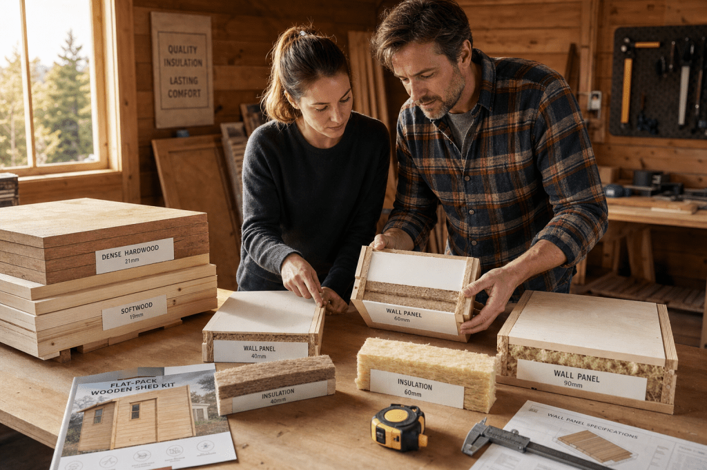 Hoe kies je de juiste houtsoort en wanddikte bij een bouwpakket houten schuur voor optimale isolatie en een lange levensduur?