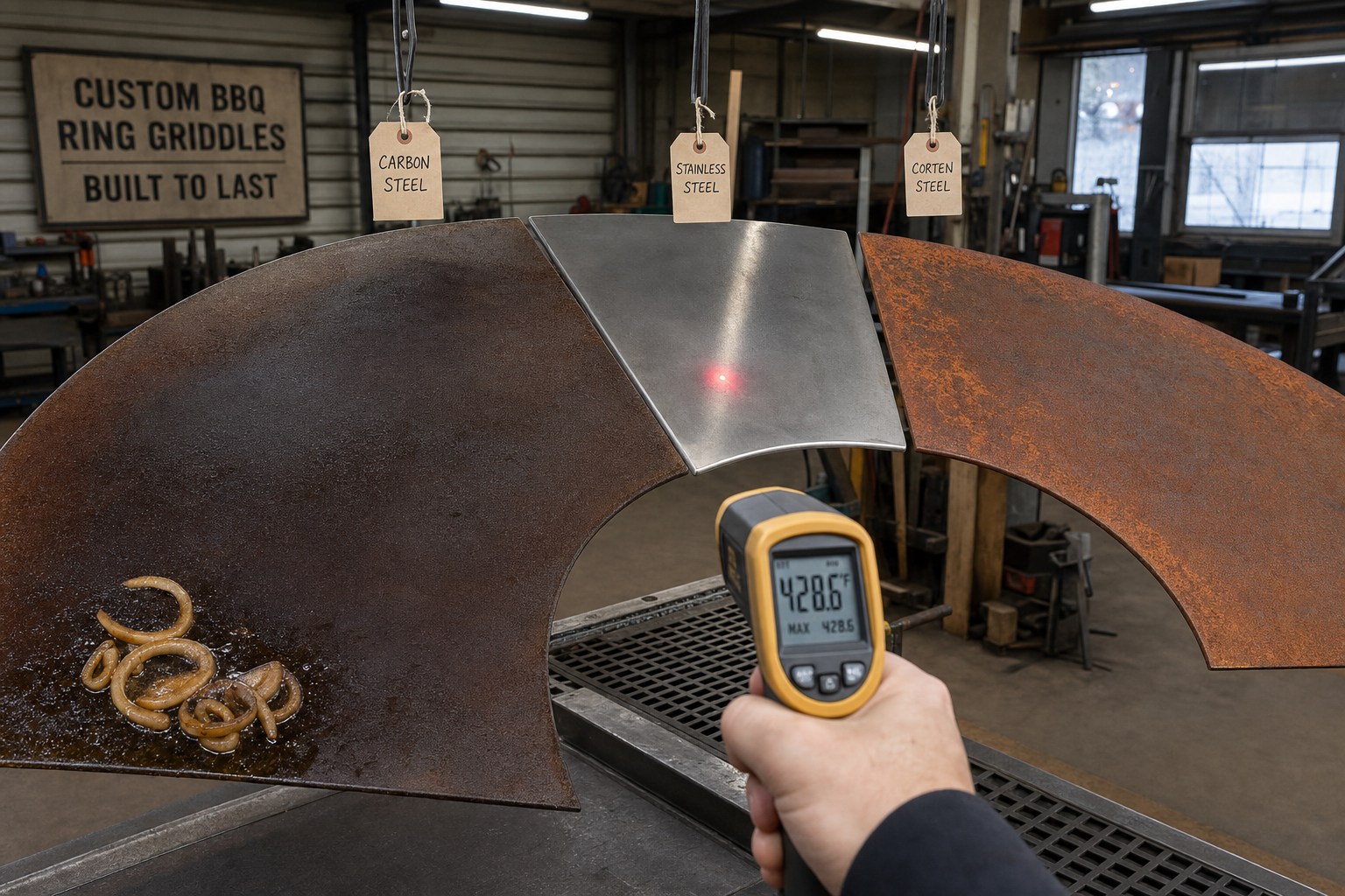 Onderhoud en levensduur van stalen barbeque rings